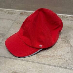 Lululemon Red Fast and Free Hat
